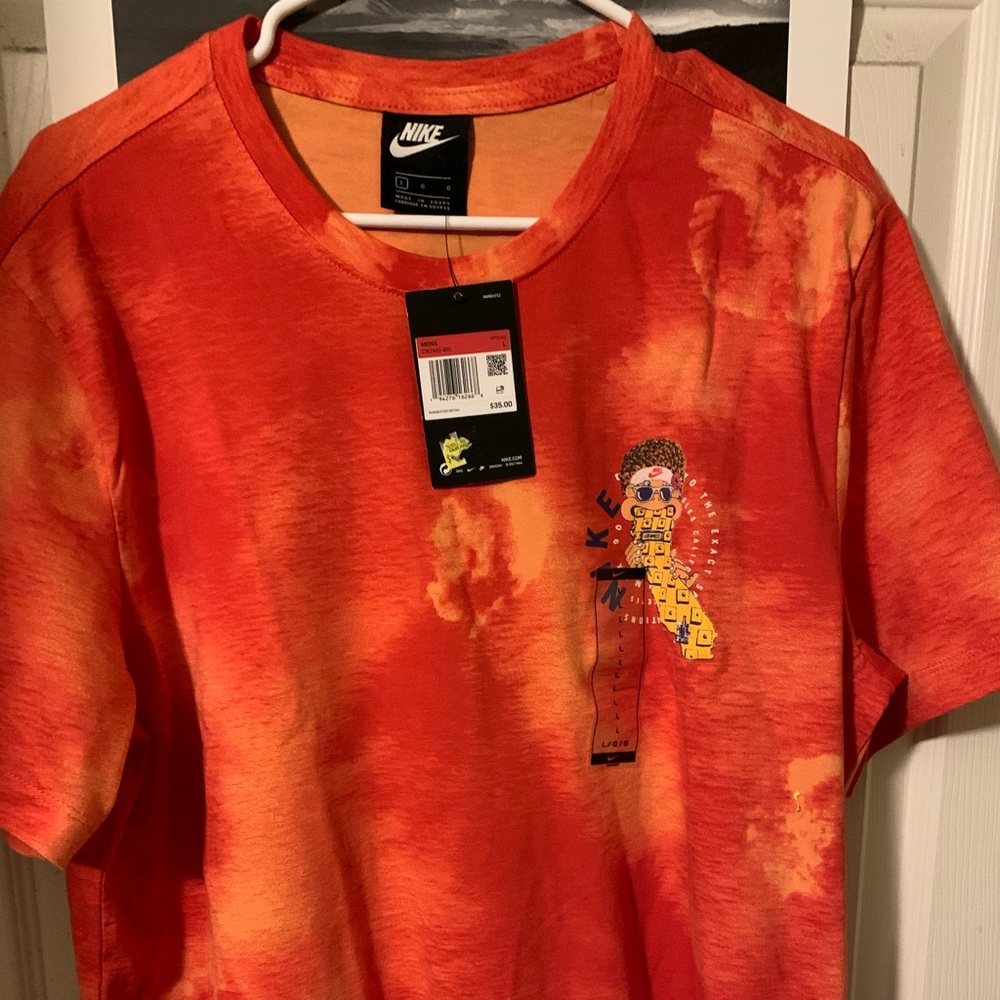 Nike shirt tie-dye